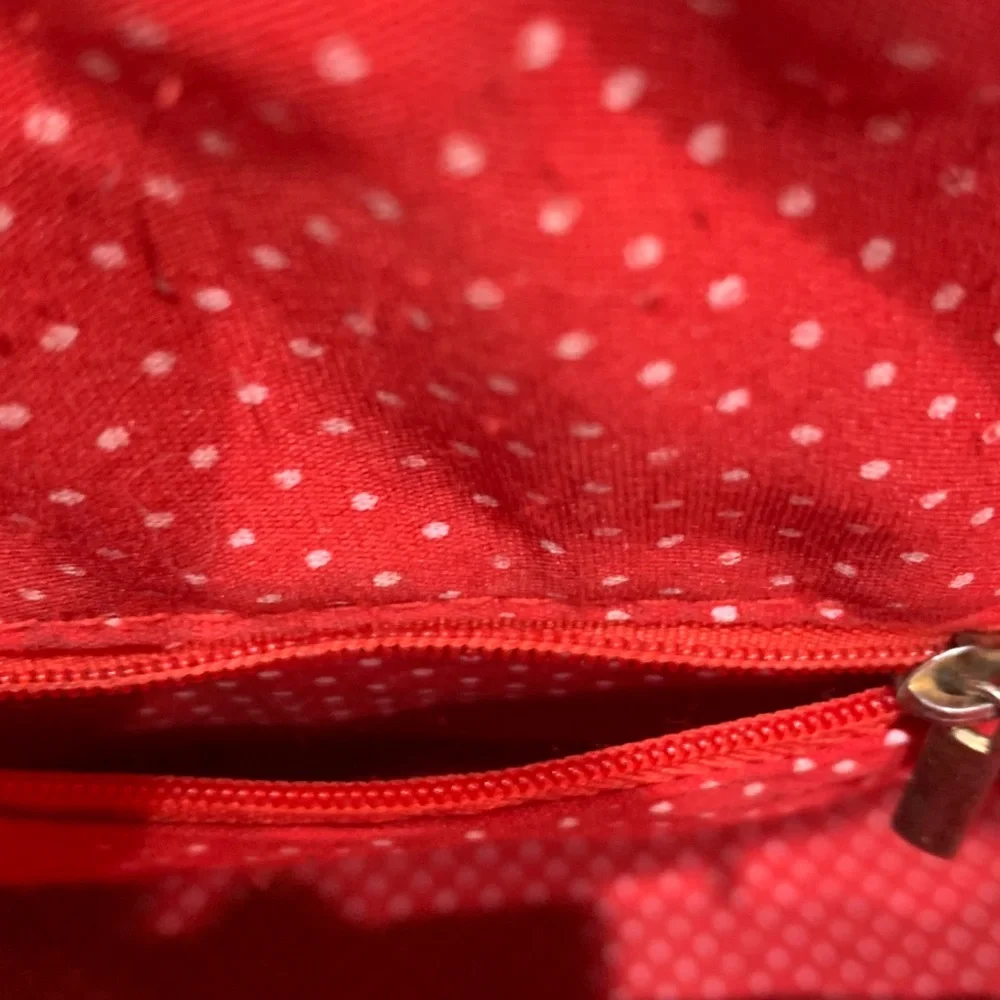 Betty Boop red print pattern purse - Picture 6 of 7